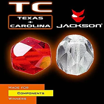 Produktbild von Jackson TC Faceted Glass Beads 6mm clear 8 Stück