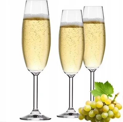 Produktbild von KROSNO 6x210ml Gläser für PROSSECO CAVA LAMBRUSCO VENEZIA CHAMPAGNER