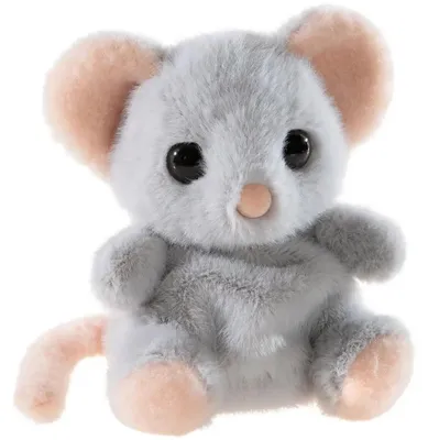 Produktbild von Heunec Kuscheltier Grau 13 cm mit Sitzsackfüllung für Babys und Kleinkinder