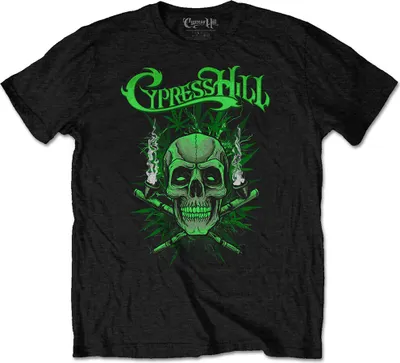 Produktbild von Cypress Hill Twin Pipes Black S T-Shirt