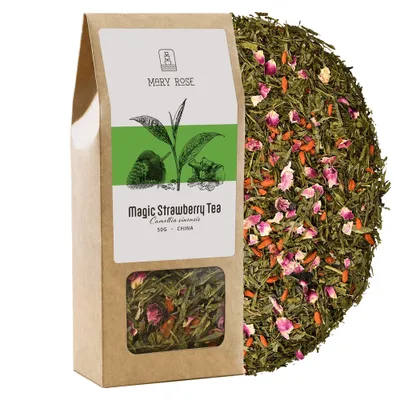 Obrázek produktu pro Mary Rose - Čaj Magic Strawberry - 50 g