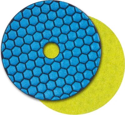 Produktbild von ELMAG DiaProfi-Polierpad Ø100mm Körnung 100, Klettaufnahme