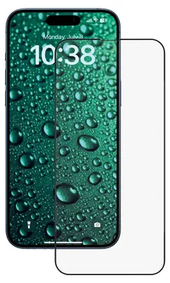 Produktbild von Panzerglas-Displayschutz, Anank 5X, für iPhone 17, Full Glue, 3D