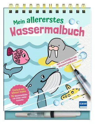 Produktbild von Mein allererstes Wassermalbuch