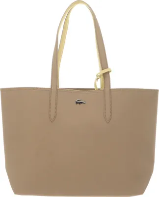Image de LACOSTE sac à épaule sac shopper Anna Shopping Bag Viennois Soja marron clair