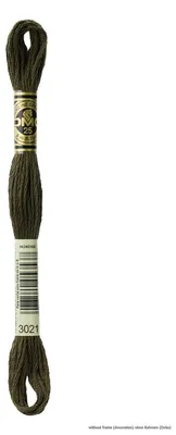 Produktbild von DMC Stickgarn Mouline Special 117MC -3021, 6-fädig, 8m