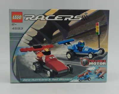 Produktbild von LEGO Racers 4593 Zero Hurricane and Red Blizzard