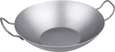 Produktbild von Wok aus Eisen mit Griffen für alle Herdarten, Grill, Backofen ca. 30,5 cm