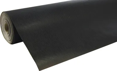 Produktbild von Clairefontaine Geschenkpapier einfarbig 60g, Rolle 250mx0 ,70m Schwarz 507229C
