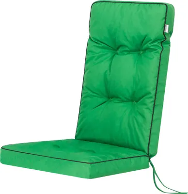 Produktbild von Bjird Sesselkissen, Kissen für Rattanmöbel, Steppkissen, Sitzkissen für Sessel / Stühle - Indoor & Outdoor - Gesteppt - 120x50 cm, Grün Oxford