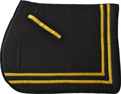 Produktbild von Hispano Hipica Lisa Alta Escuela Satteldecken Schwarz Full Schwarz Full