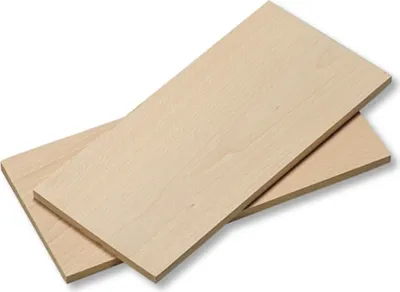 Produktbild von KESPER 68042 Räucherbrett im 2er-Pack aus Buchenholz, natur / Aromabrett / Raucharoma