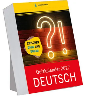 Obrázek produktu pro Langenscheidt Quizkalender Deutsch 2027