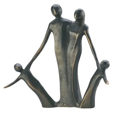 Produktbild von Bronzefigur Due Piccolini 13 cm Skulptur