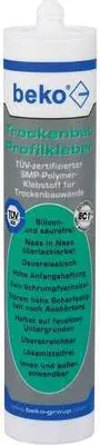 Produktbild von beko Trockenbau Profilkleber, SMP-Polymer-Klebstoff für Trockenbauwände, weiß, 310 ml