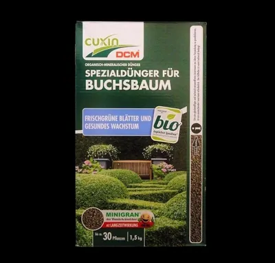Produktbild von Cuxin DCM Spezialdünger Buchsbaum 1,5 kg Minigran