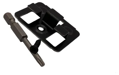Zdjęcie produktu dla Zaciski do desek tarasowych WPC/BPC, 9,5 mm, zestaw 50 sztuk