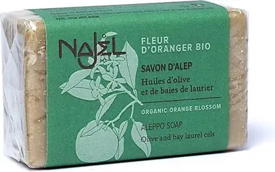 Produktbild von NAJEL SAV64NJ/6, Haut & Haar, Barseife, Reinigend, Regenerierend, Entspannung, Orangenblüte, Grün, Rechteckig