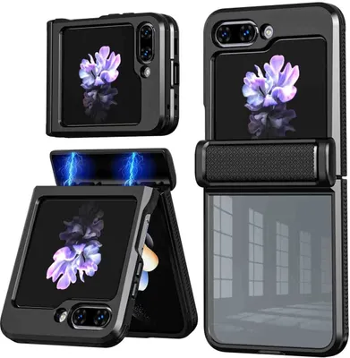 Obrázek produktu pro imoshion Odolný průhledný zadní kryt Samsung Galaxy Z Flip 5 - černý