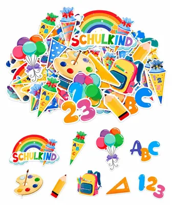 Productafbeelding van Confetti met alfabetmotieven - Geschikt voor tafeldecoratie en schooltassen - 60 stuks, in verschillende kleuren