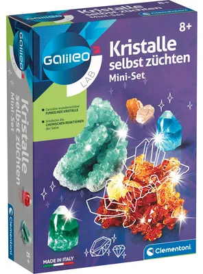 Zdjęcie produktu dla Clementoni Galileo Lab 69936, Zestaw eksperymentowy, Mineralogia, 8 lat(a), Wielobarwny