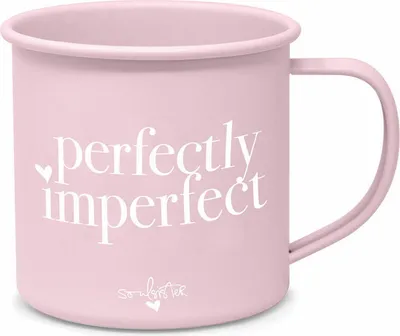 Produktbild von PPD Perfectly Imperfect Metal Mug D@H, Henkelbecher, Kaffeebecher, Becher, Tasse, Metall, 350 ml, 581101890