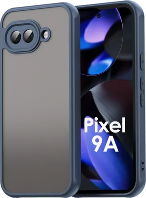 Produktbild von Handyhülle für Google Pixel 9A Matt Stoßfest Schutzhülle Back cover in Blau