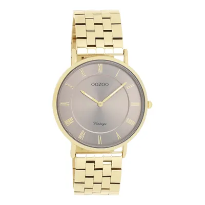 Produktbild von Oozoo Armbanduhr gold Vintage Series Analog-Quarzuhr UOC20370