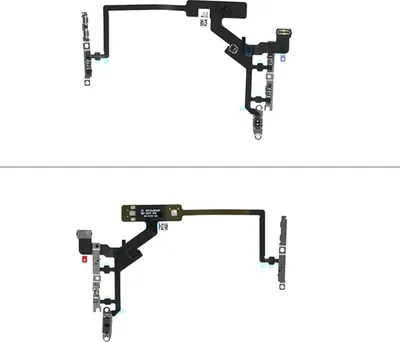 Produktbild von Power & Volume Button Flex kompatibel mit Apple für iPhone 14 Pro Max (Pulled)