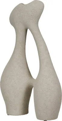 Obrázek produktu pro Gilde Deko-Váza, "Turín", Keramik, hellgrau, VE 2, d. 11 cm, š. 23 cm, v. 40 cm 57498