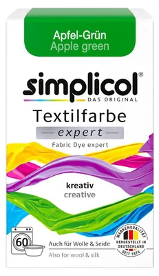 Image de Simplicol Colorant textile expert pour coloration créative Pomme Verte