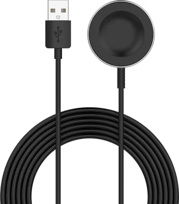 Image de Câble de recharge magnétique pour Huawei Watch GT 6 / GT 6 Pro, 1 m, socle intégré, noir