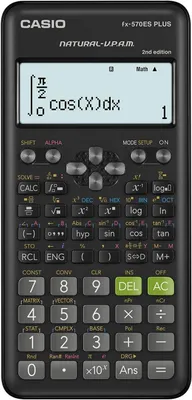 Zdjęcie produktu dla Casio FX- 570ES Kalkulator PLUS- Desktop Kalkulator naukowy Czarny