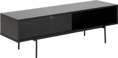 Obrázok produktu pre Smuk TV skrinka Kaz Black 140 x 40 x 44,5 cm