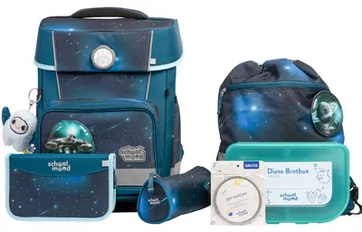 Productafbeelding van Schooltasset "Mood Champion Pro" van Moritz (Weltall), 7-delig