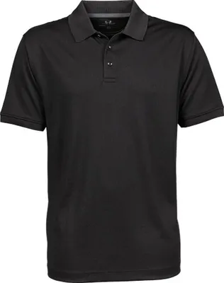 Produktbild von Tee Jays 7100 | Performance Herren Poloshirt - Farbe: Black - Größe: S