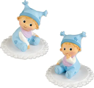 36-teilige Babyparty-Deko Für Kuchen & Tisch – Süße Topper Für Mädchen Oder Jungen