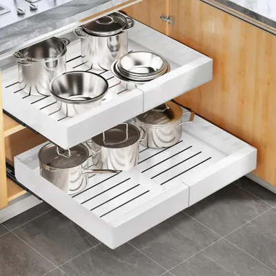 Immagine prodotto di Solidchoice - Organizzatore estraibile per la cucina - Cassetto regolabile per mobili da cucina