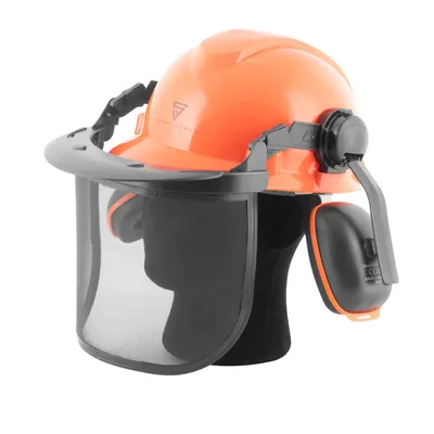 Produktbild von STAHLWERK Forsthelm FH-100 ST mit Visier und Gehörschutz EN397 EN352 EN1731