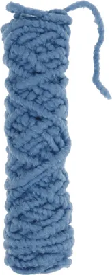 Produktbild von Filzkordel Flausch Mirabell Blau 25m Deko-Bastelschnur