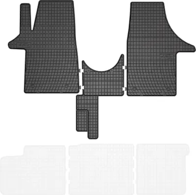 Produktbild von FROGUM Gummimatten Autofussmatten für VW Transporter T5 2003-2015/T6 2015-2019