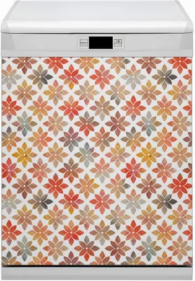 Produktbild von Magnetmatte Geschirrspüle Abwaschbar Küche Magnete  Nachbildung 60x80 cm  - Blumenmuster