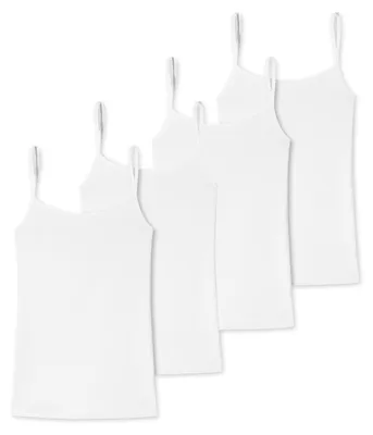 Produktbild von Schiesser Uncover Damen Spaghettitop 4-Pack - sortiert 2 - Größe M