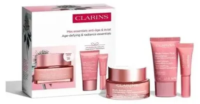 Zdjęcie produktu dla Clarins Multi-Active Anti-Aging Set, Kobiety, Skóra uniwersalna, Przeciwstarzeniowy, Krem przeciwzmarszczkowy, Nawilżający, Odżywiający, Spulchnianie,..., Krem na dzień, Krem na noc, 50 ml, 15 ml