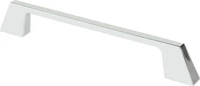 Produktbild von Möbelgriff BA 256mm, Küchengriff Chrom glänzend, Türgriff Stilo