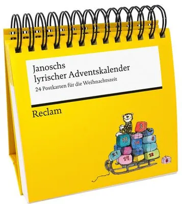 Image de Calendrier de l'Avent lyrique de Janosch | Calendrier de l'Avent décoratif sous forme de cartes postales à poser, de Janosch