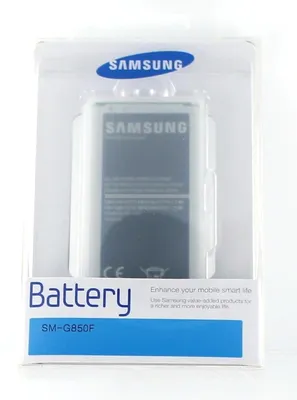 Produktbild von Akku für Samsung EB-BG850BBE Li-Ion 3,8 Volt 1860 mAh schwarz.