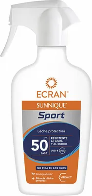 Image de ECRAN SUNNIQUE SPORT SPF 50 Spray Lait Protecteur 270ML