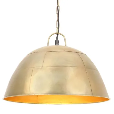 Produktbild von The Living Store Hängelampe Vintage Industriestil 25 W Messing Rund 41 cm E27