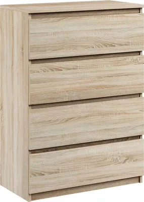 Produktbild von Kommode mit 4 Schubladen Sideboard Moderne sonoma